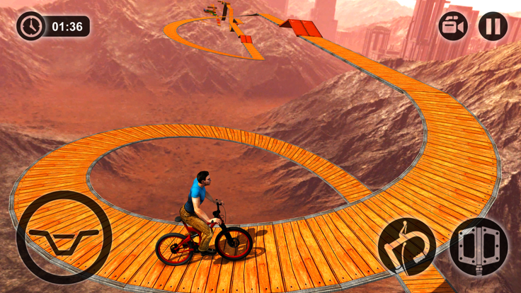 Impossible BMX Bicycle Stunt Rider游戏截图