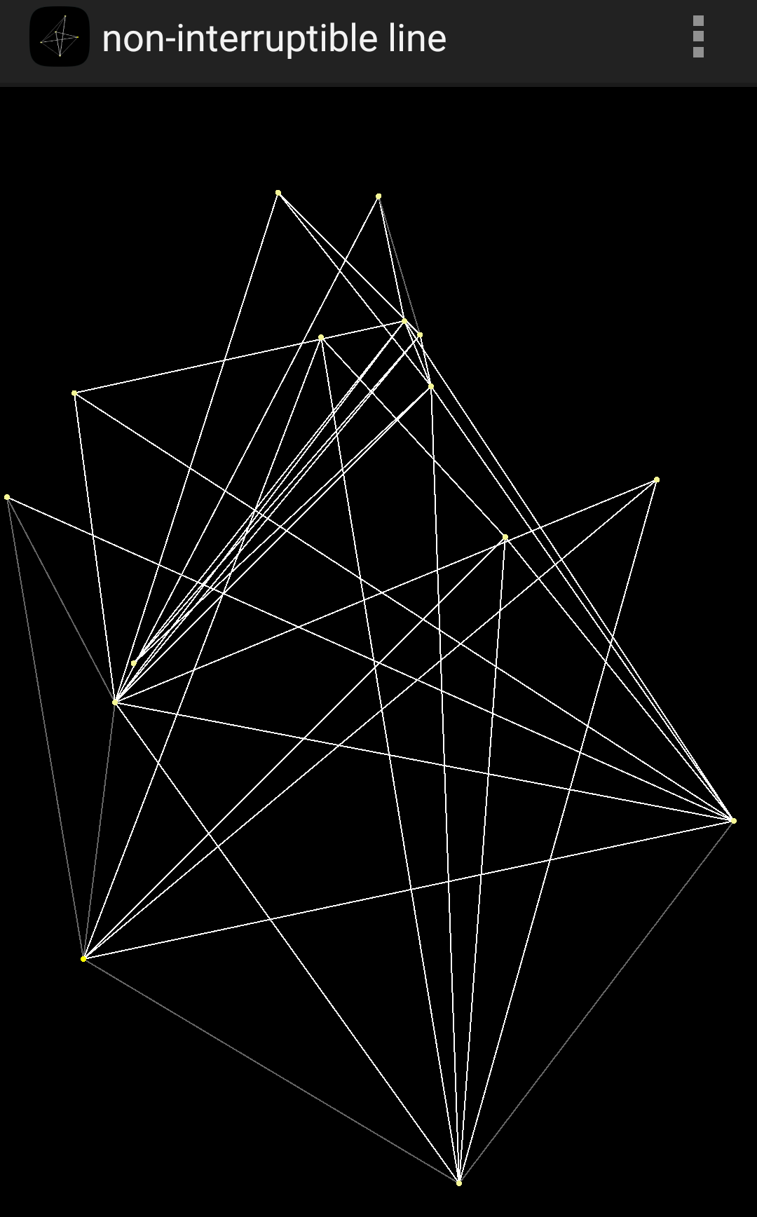 non-interruptible line游戏截图