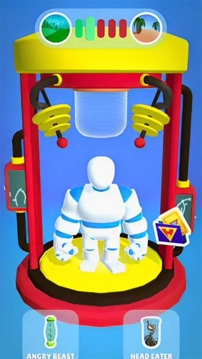 Idle Macho Superhero Clash War游戏截图