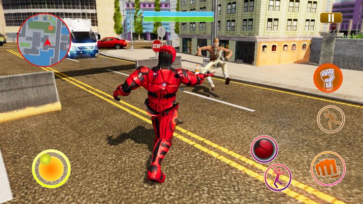 Robot Rope Hero : Web Shooter游戏截图