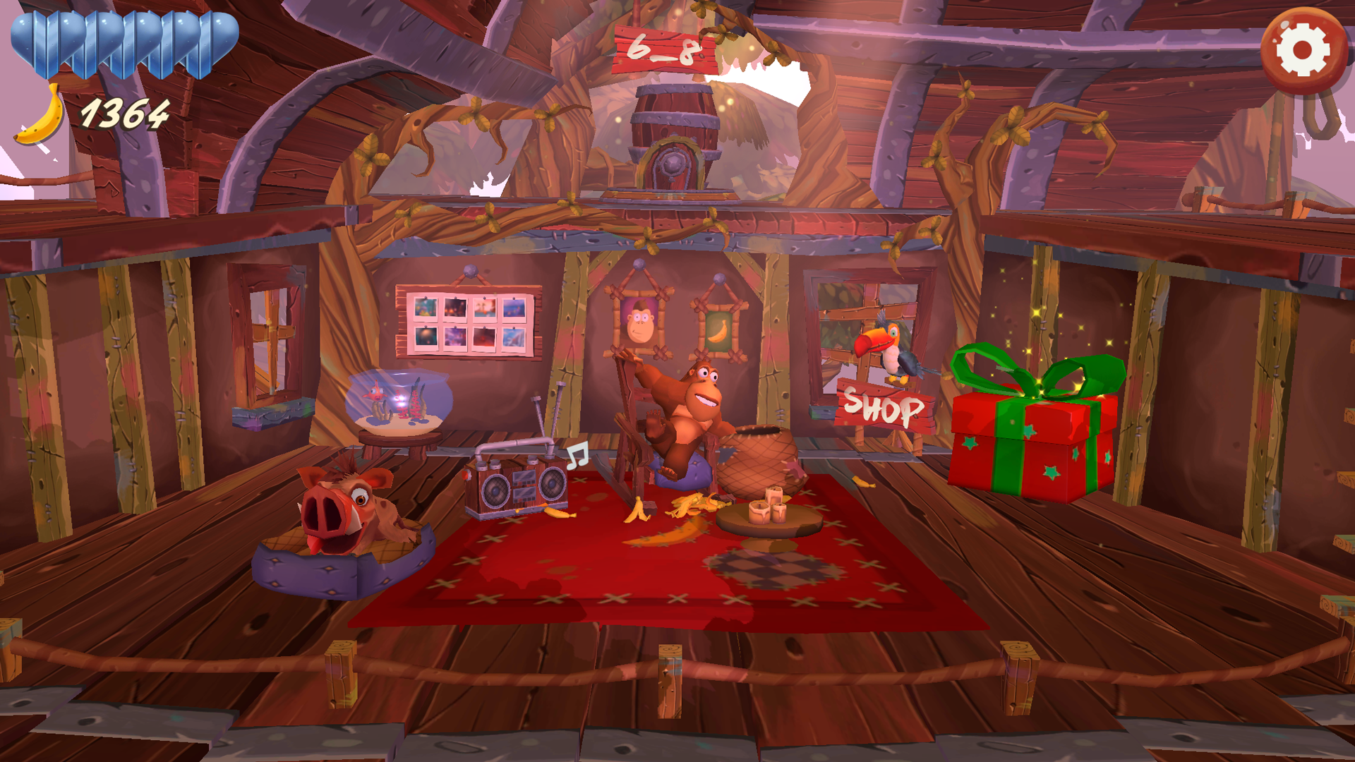 Banana Kong Blast游戏截图