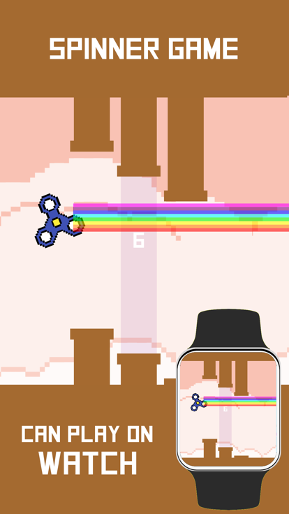 Spinner for Watch - Block Jump游戏截图