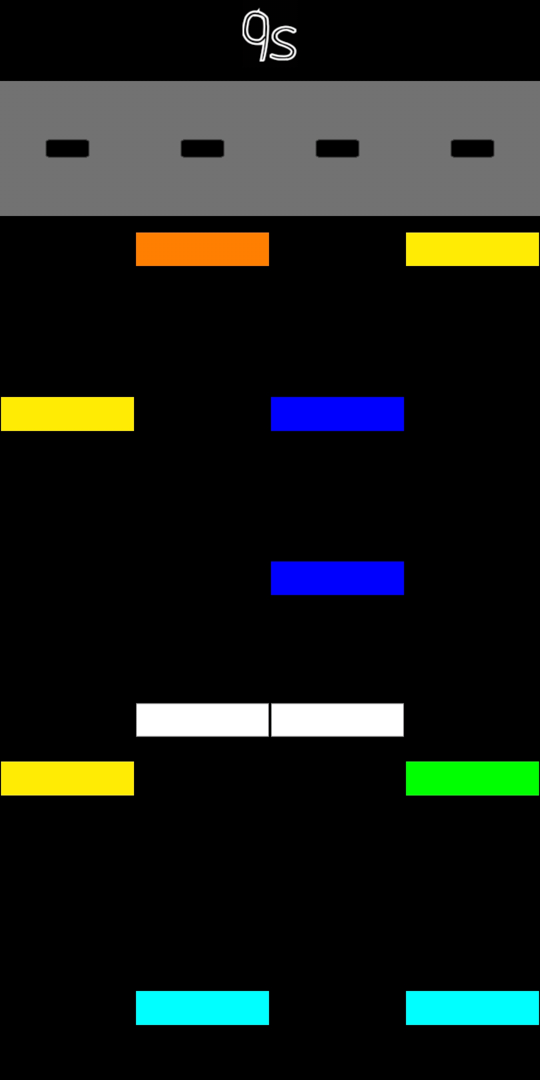 躲避方块游戏截图