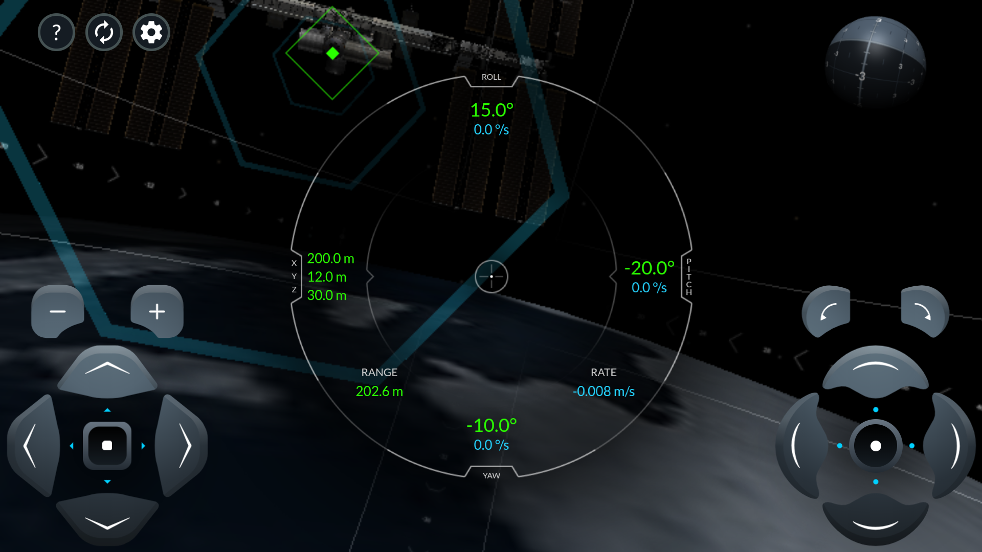 SpaceX Dragon to ISS Docking游戏截图