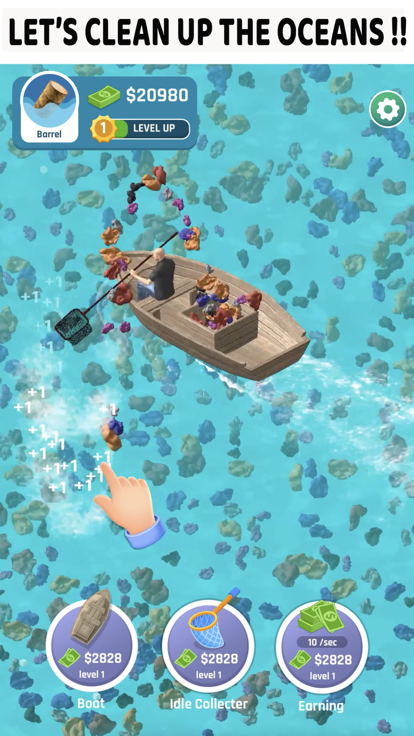 Ocean CleanUp !!游戏截图