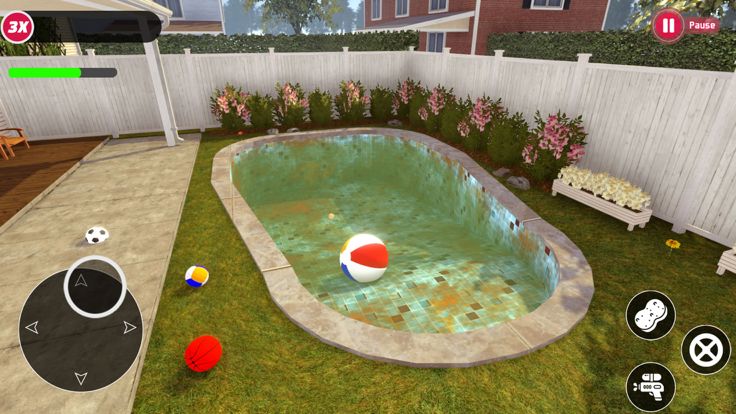Pool Cleaning Simulator 2023游戏截图
