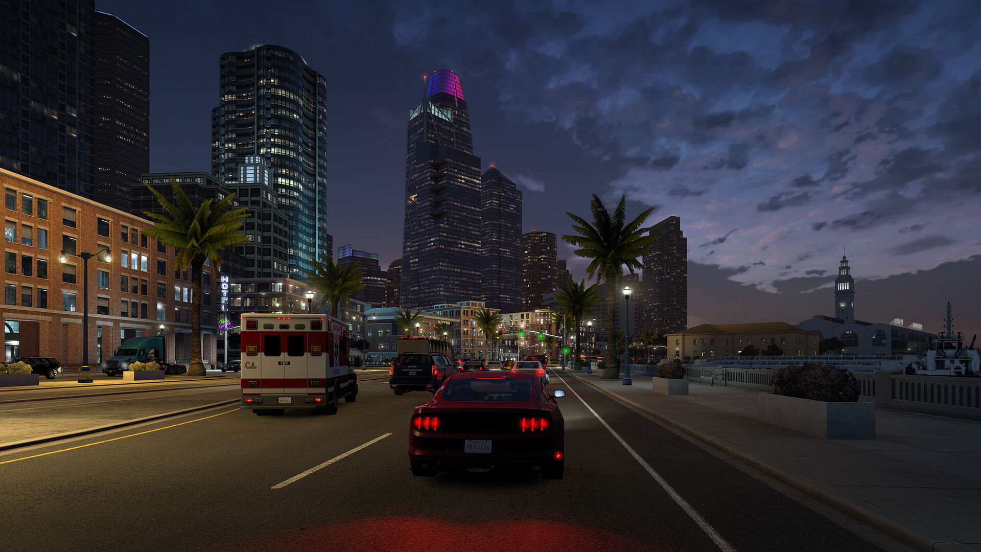 美国卡车模拟游戏截图