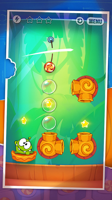 Cut the Rope: Experiments (割绳子：实验版)游戏截图