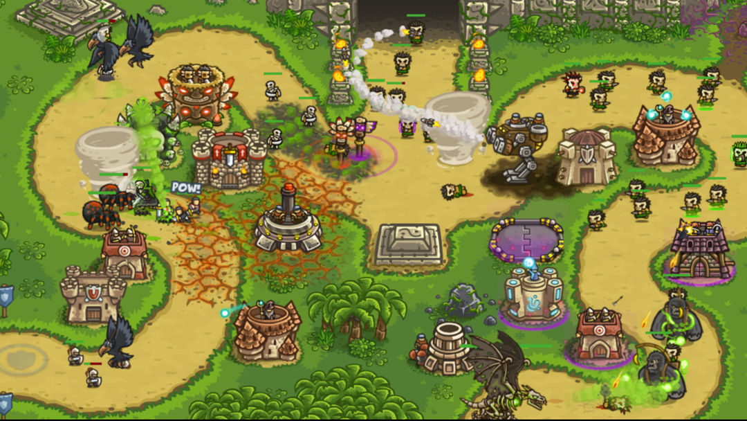 Kingdom Rush Frontiers - Tower Defense游戏截图