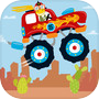 Dinosaur Trucks Ride Car Gamesicon