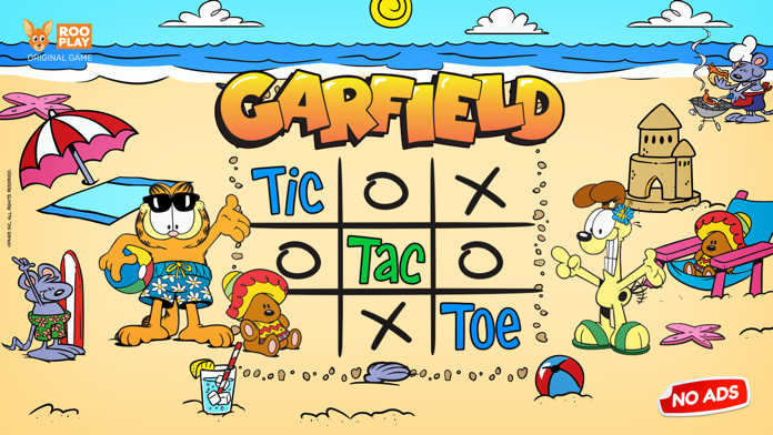 Garfield Tic Tac Toe游戏截图