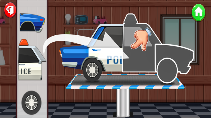 警车驾驶：警察游戏 - 警车模拟器 - 警长游戏游戏截图