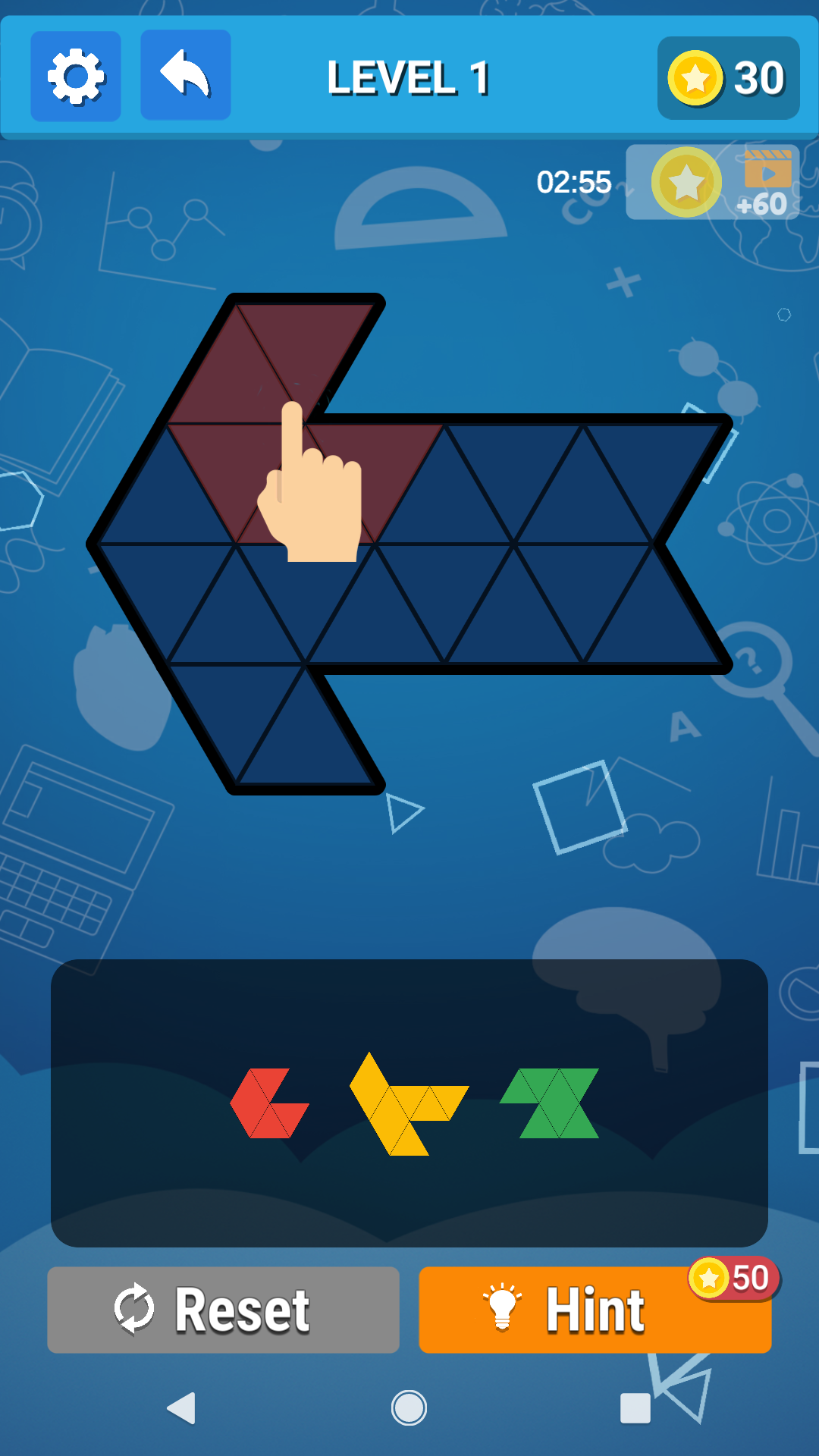 Hexagon Block Puzzle游戏截图