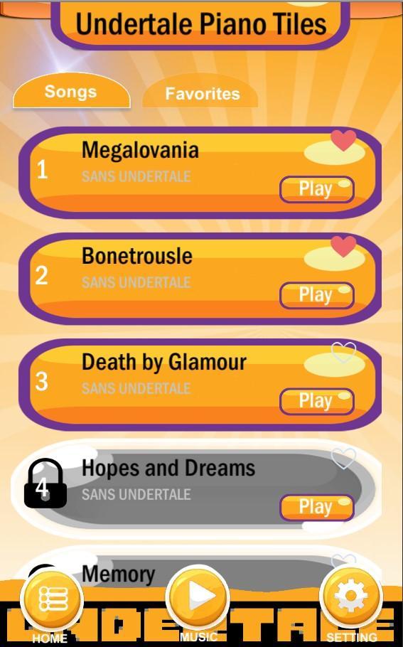 Megalovania Piano Tiles Undertale Android Download Taptap - megalovania sad piano roblox id
