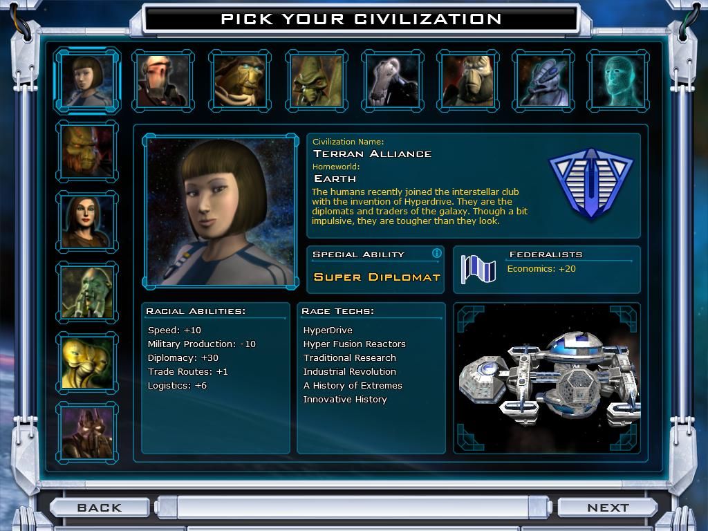 Galactic Civilizations® II: Ultimate Edition游戏截图