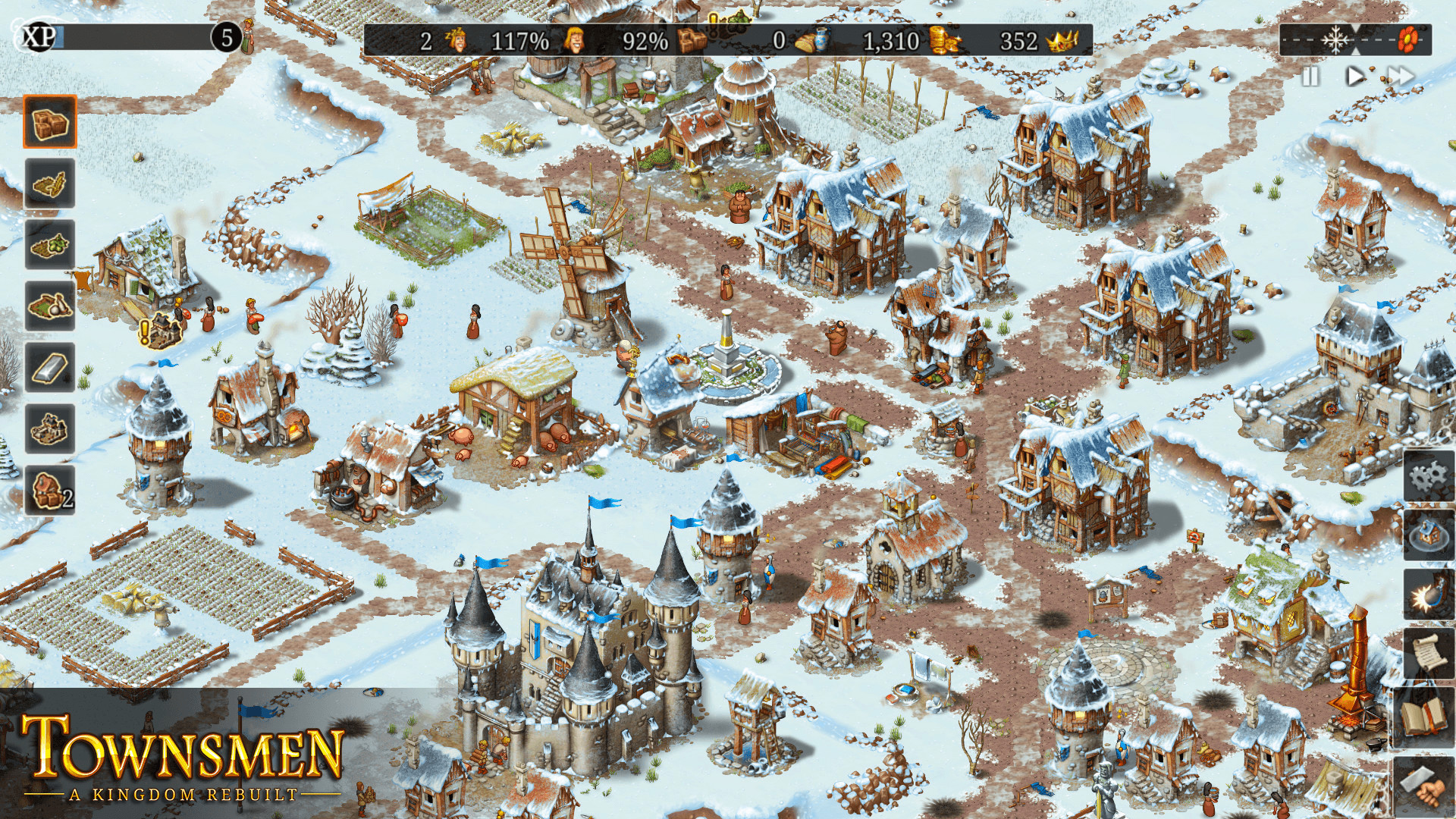 Townsmen - A Kingdom Rebuilt游戏截图