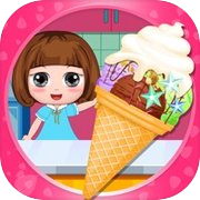 贝贝公主雪糕冰淇淋店-女生模拟制作冰淇淋游戏