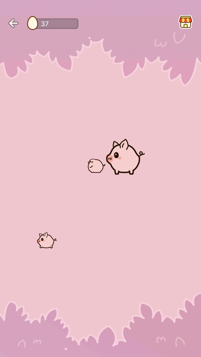 快乐小动物 - 小鸡下蛋游戏游戏截图