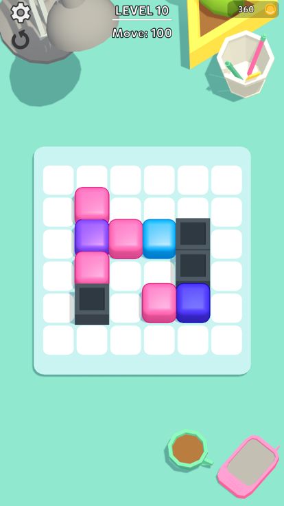 Cube Color Merge游戏截图