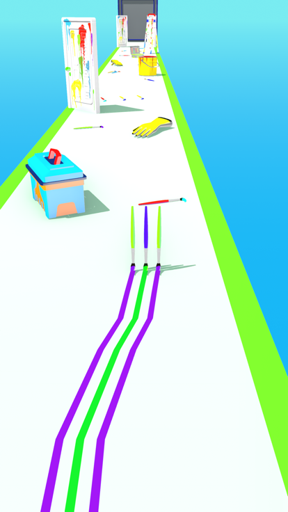 Brushes Run游戏截图