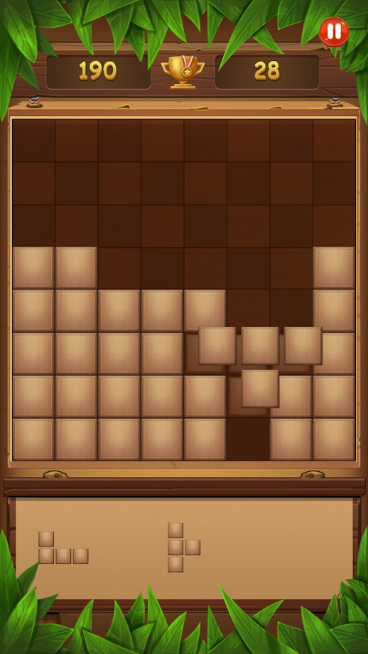 拼木块游戏截图