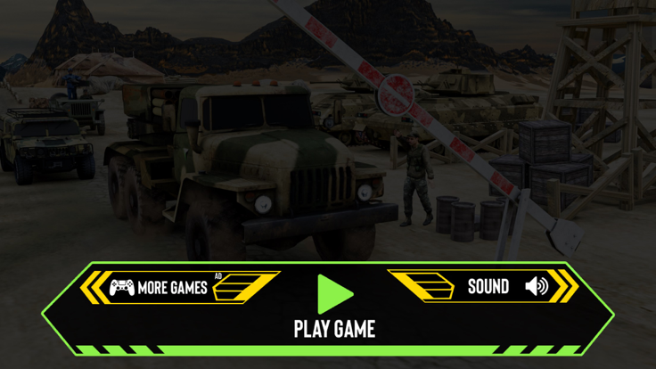 Army Truck Driving: New Games游戏截图