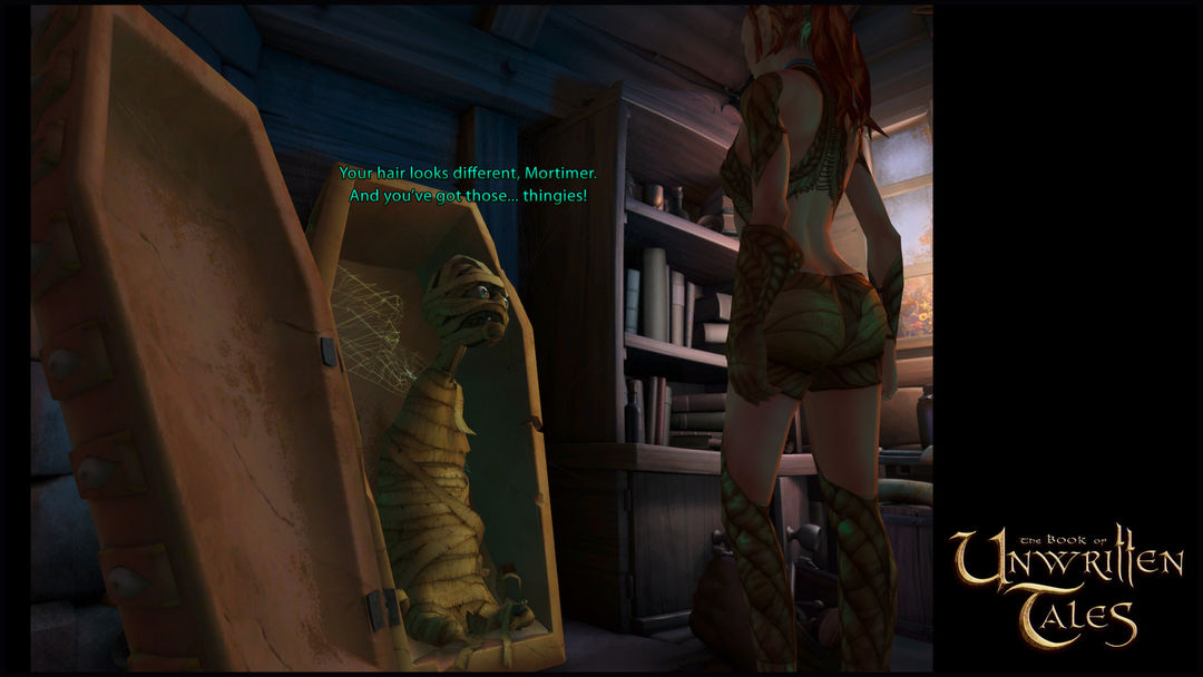 The Book of Unwritten Tales游戏截图