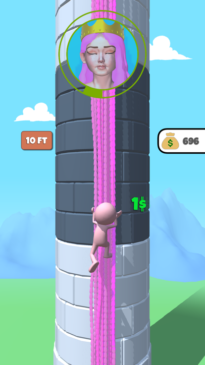 Hair Climb 3D游戏截图