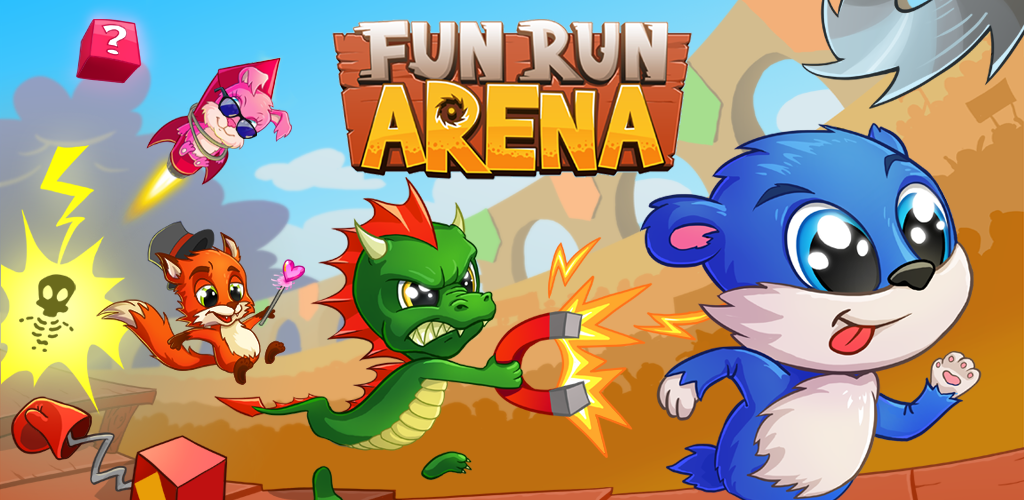 Fun Run 3 - 网上多玩家跑步游戏游戏截图