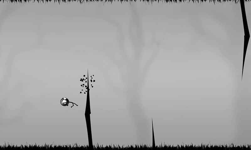 Screenshot of Stickman Forest Swing
