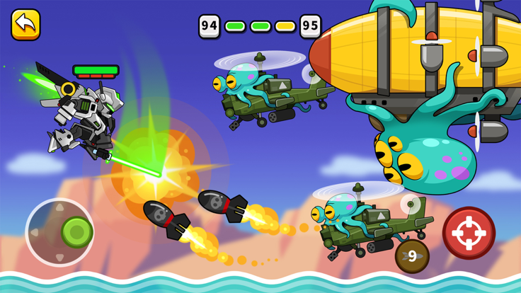 Mech Warrior: Battle Game游戏截图