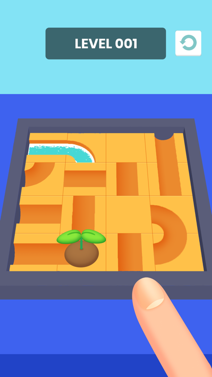 Unblock Water Puzzle游戏截图