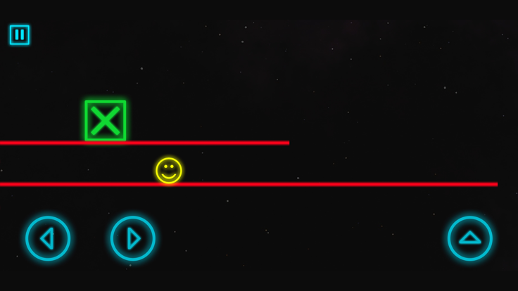 Neon Yellow Ball游戏截图