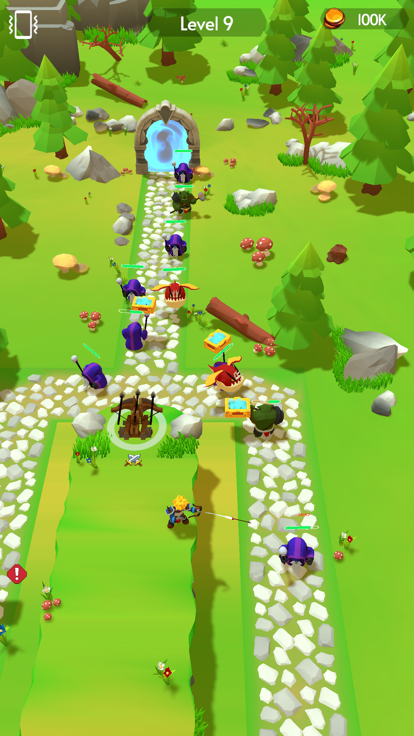 Hero Defense 3D游戏截图