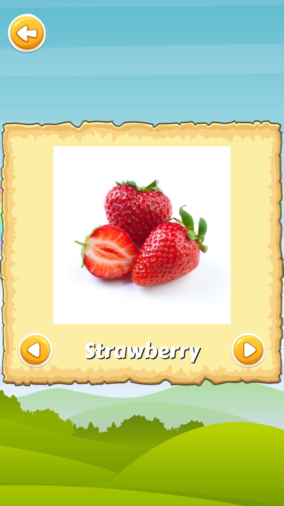 Learn Vegetables & Fruits游戏截图
