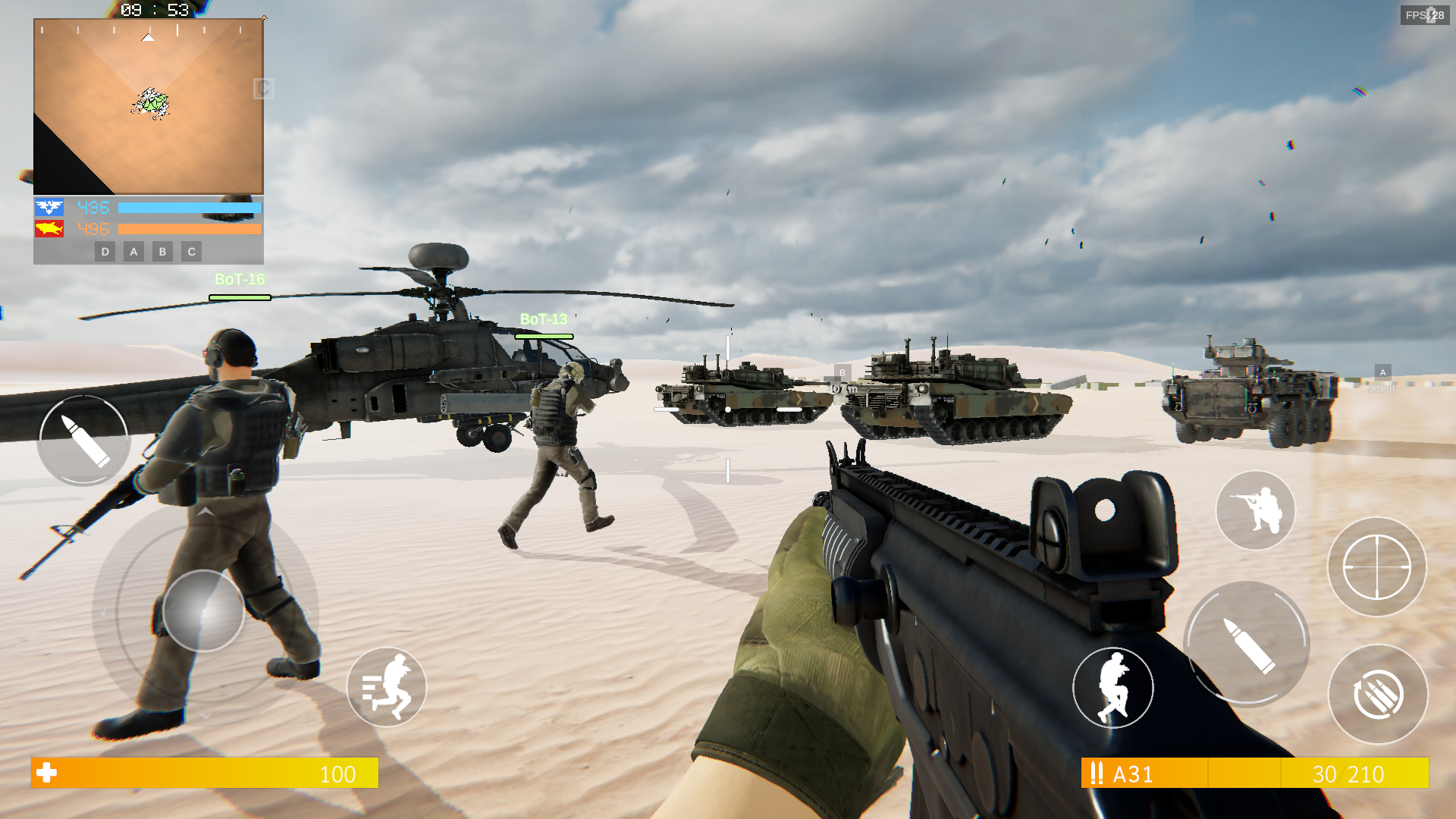 装甲枪战游戏截图