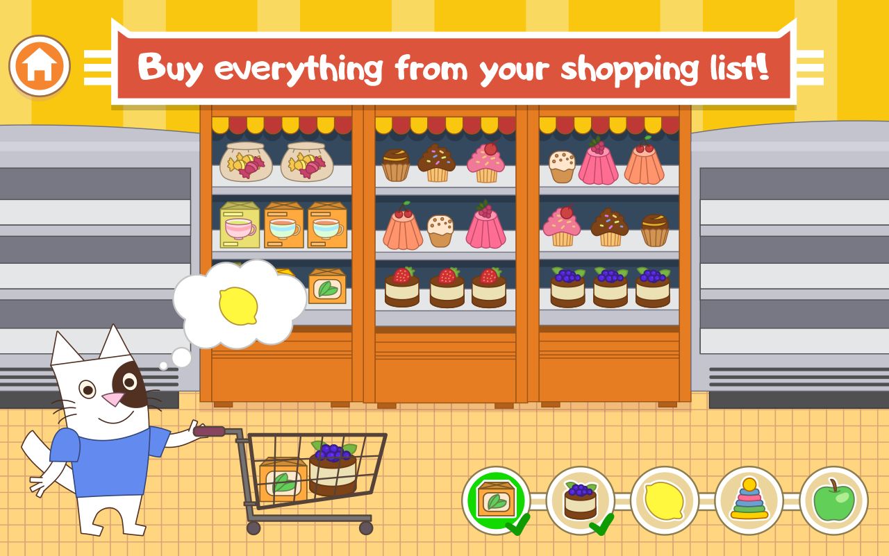 Screenshot of Cats Pets: Store Shopping Games For Boys And Girls