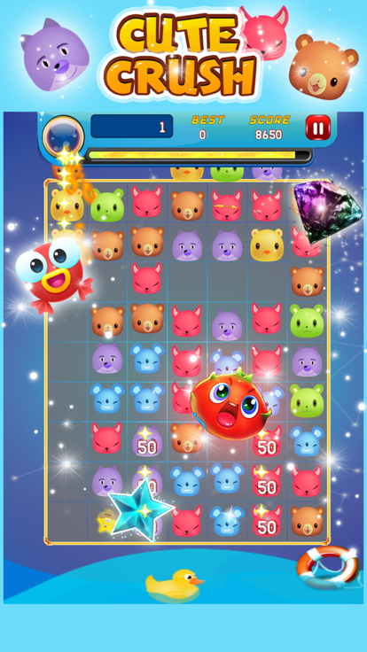 Cute Crush : Teddy Heroes游戏截图