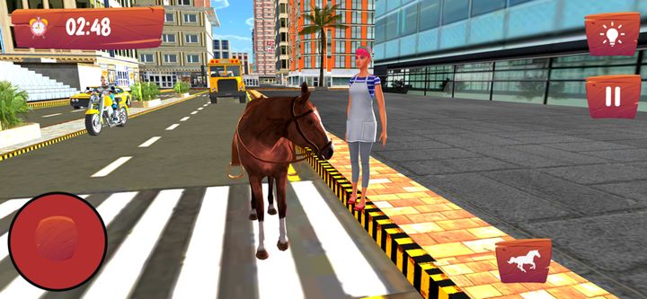Wild Horse City Simulation 3D游戏截图