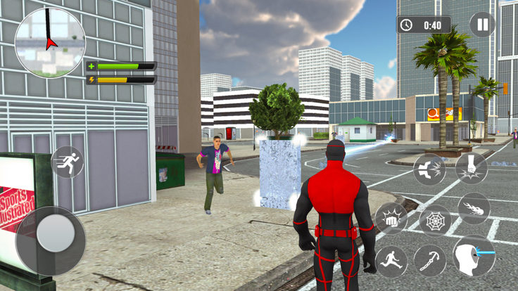 Superhero Rope War Rescue Game游戏截图