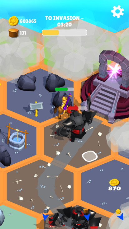 Idle RPG Stickman游戏截图