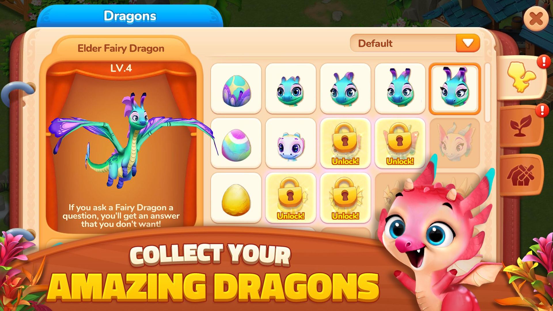 Screenshot of Dragonscapes Adventure