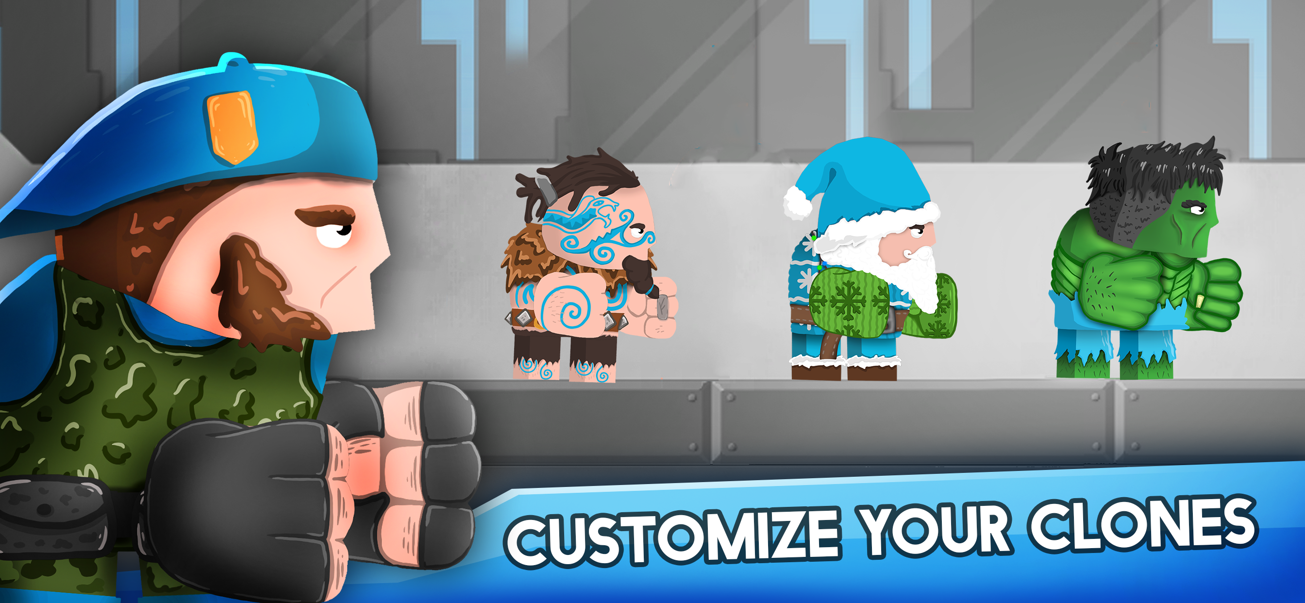 克隆军队：战斗游戏游戏截图