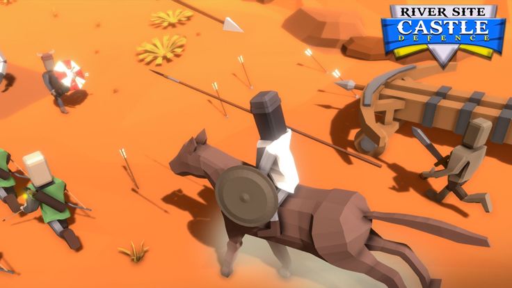 River Site Castle War游戏截图