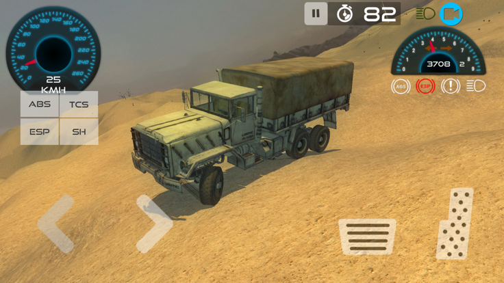 Army Vehicle Military Base Driving Simulation游戏截图