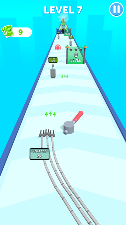 Power Cord Runner游戏截图