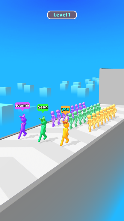 Stickman Stack Run游戏截图