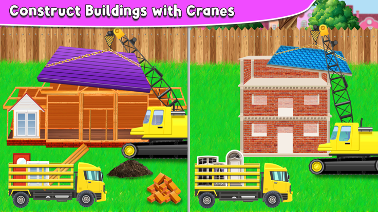 我的城市建设卡车游戏截图