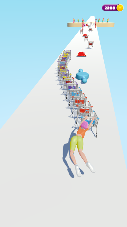 Grocery Cart Run游戏截图