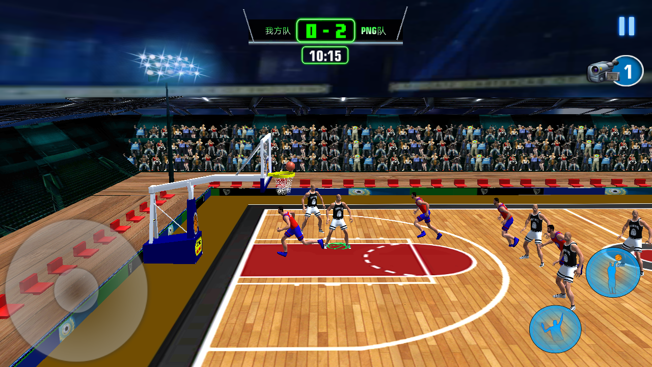 篮球大比拼游戏截图